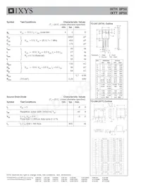 IXTT8P50 Datasheet Page 2