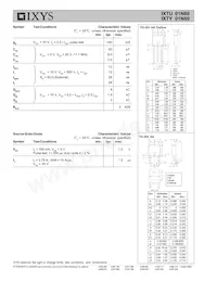 IXTU01N80 Datasheet Page 2