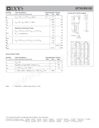 IXTX24N100 Datasheet Page 2