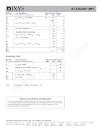 IXTX4N300P3HV Datasheet Page 2