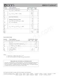 MMIX1F160N30T Datasheet Pagina 2