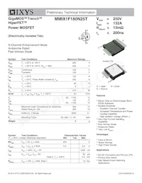 MMIX1F180N25T Datenblatt Cover