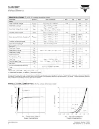 SI4423DY-T1-GE3 Datasheet Page 2