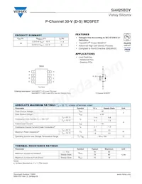 SI4425BDY-T1-GE3 Datasheet Cover