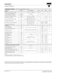 SI4456DY-T1-GE3 Datasheet Page 2