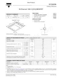 SI7322DN-T1-E3 Datasheet Cover