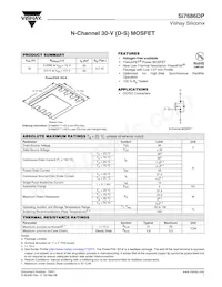 SI7686DP-T1-GE3 Datasheet Cover