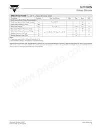 SI7720DN-T1-GE3 Datasheet Page 3