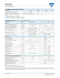 SIE808DF-T1-GE3 Datasheet Page 2