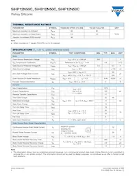 SIHB12N50C-E3 Datasheet Page 2