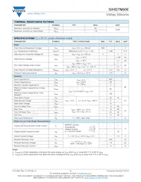 SIHD7N60E-E3 Datasheet Page 2