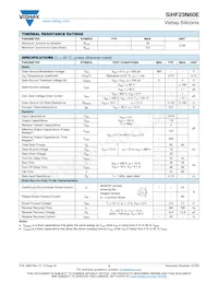 SIHF23N60E-GE3 Datasheet Page 2