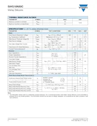 SIHG16N50C-E3 Datenblatt Seite 2