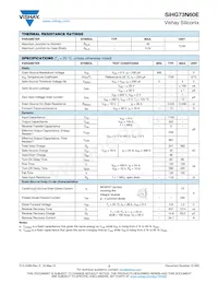 SIHG73N60E-E3 Datasheet Pagina 2