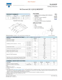 SIJ458DP-T1-GE3 Datasheet Cover