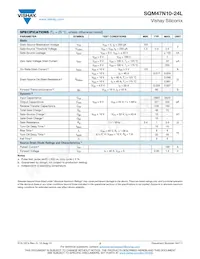 SQM47N10-24L_GE3 Datasheet Page 2