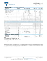 SQM50N04-4M1_GE3 Datasheet Page 2