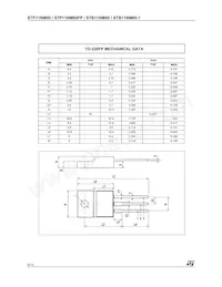 STB11NM60-1 Datasheet Page 8