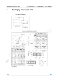 STB12NM50FDT4數據表 頁面 16