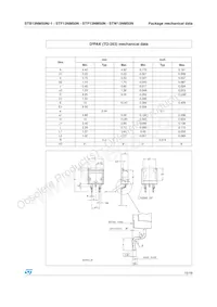 STB13NM50N數據表 頁面 15