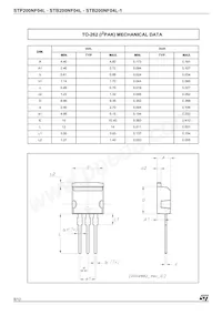 STB200NF04L Datasheet Page 8