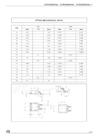 STB200NF04L Datasheet Page 9