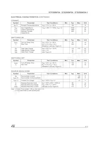 STB200NF04T4 Datasheet Page 3