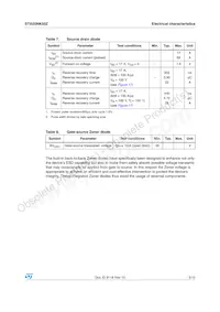 STB20NK50ZT4 Datasheet Page 5