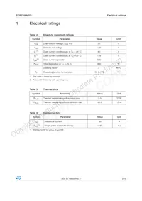 STB230NH03L Datasheet Page 3