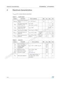 STB300NH02L Datasheet Page 4