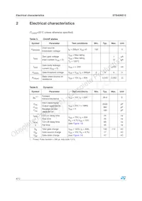 STB40NS15T4 Datasheet Page 4