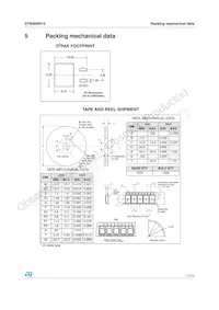 STB40NS15T4 Datasheet Page 11