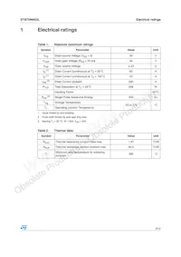 STB70NH03LT4 Datasheet Page 3