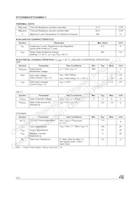 STD2NM60T4 Datasheet Page 2