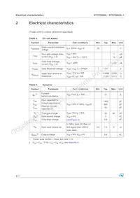 STD70N02L-1 Datasheet Page 4