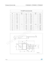 STF9NK60ZD Datasheet Page 12