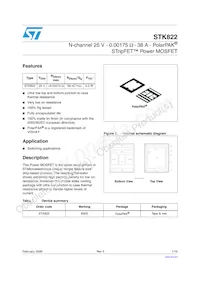 STK822 Datasheet Cover