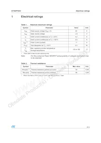 STN5PF02V Datasheet Page 3