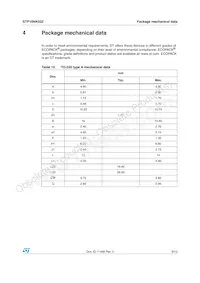 STP10NK50Z Datasheet Page 9