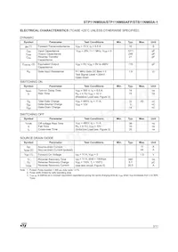 STP11NM60A Datasheet Page 3