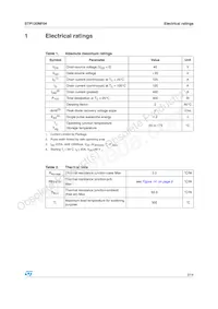 STP120NF04 Datasheet Page 3