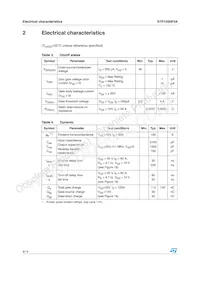 STP120NF04 Datasheet Page 4