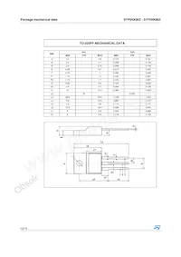 STP5NK90Z Datasheet Page 12