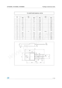STP8NM60FP Datasheet Page 11