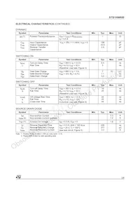 STS1HNK60 Datasheet Page 3
