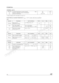 STS9NF30L Datasheet Page 2