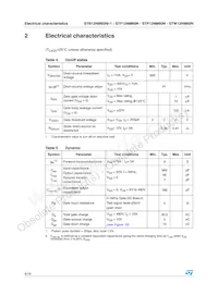 STW12NM60N Datasheet Page 4