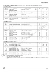 STW54NK30Z Datasheet Page 3