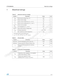 STW55NM50N Datasheet Page 3