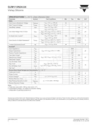 SUM110N04-04-E3 Datasheet Page 2